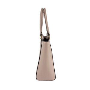 Prada Soft Pink Cipria Calfskin Saffiano Zippered Tote